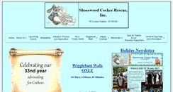 Desktop Screenshot of cockerrescue.net